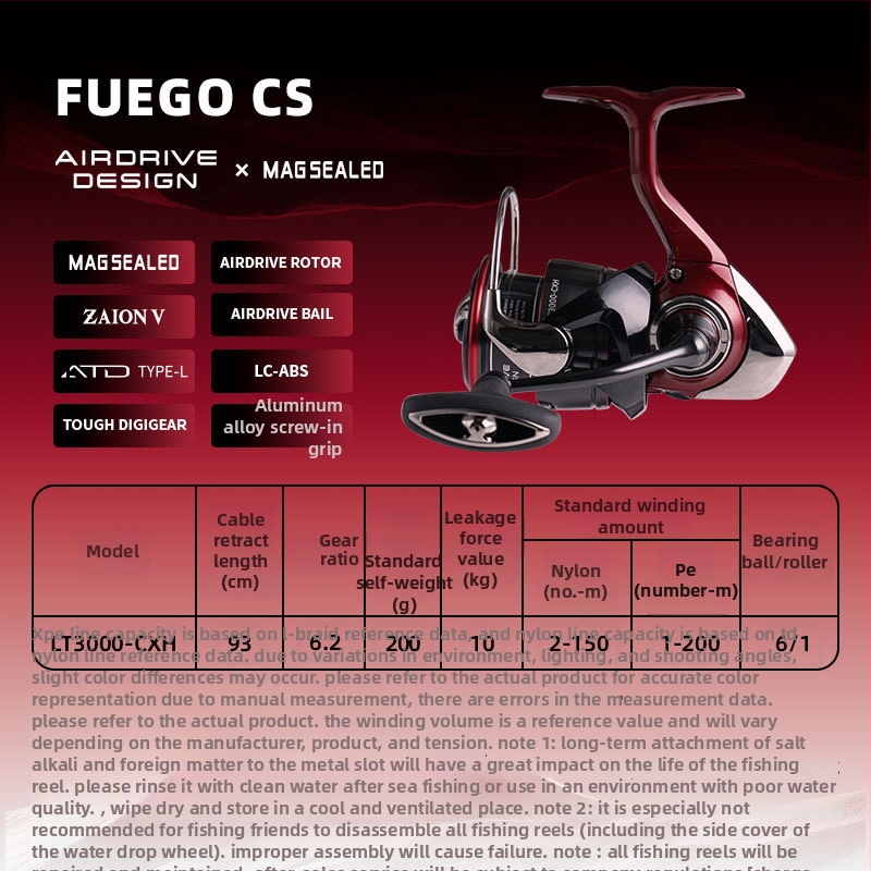 Daiwa spining ruļļa • Izcelsme: Vjetnama • Kaste: 1