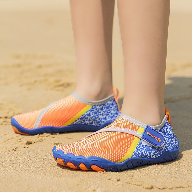 Unisex ūdens kurpes pieaugušajiem – pretslīdēšanas, ātri žūstošas, ar sietveida augšpusi un gumijas zoli, piemērotas upju pārgājieniem