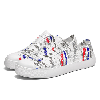 Sandale de plajă cu model floral perforat, partea superioară și talpa din EVA, uscare rapidă, respirabile, impermeabile, vârf rotund, înălțimea tocurilor 2,5 cm