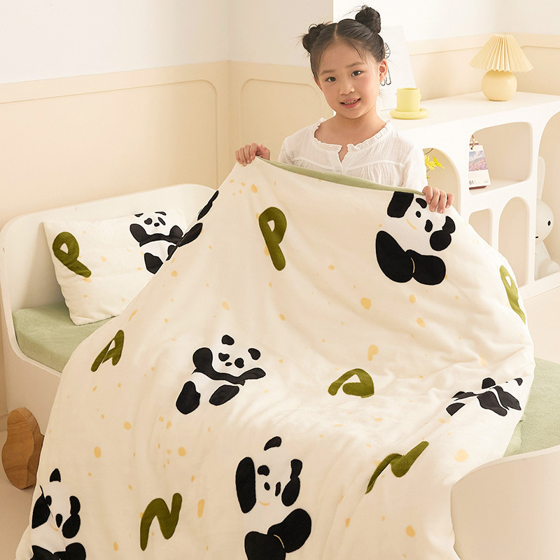 Bērnu velūra sega komplekts, visu sezonu, pildījums no sojas šķiedras, šūts, noņemams multfilmu dizains