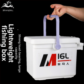 Zvejas kaste Wrangler - 12–20 L, plastmasa