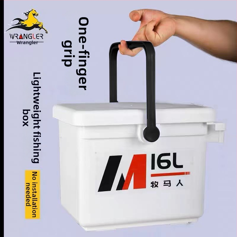 Rybárska krabica Wrangler - 12–20 l, plast