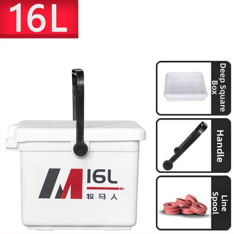 Zvejas kaste Wrangler - 12–20 L, plastmasa