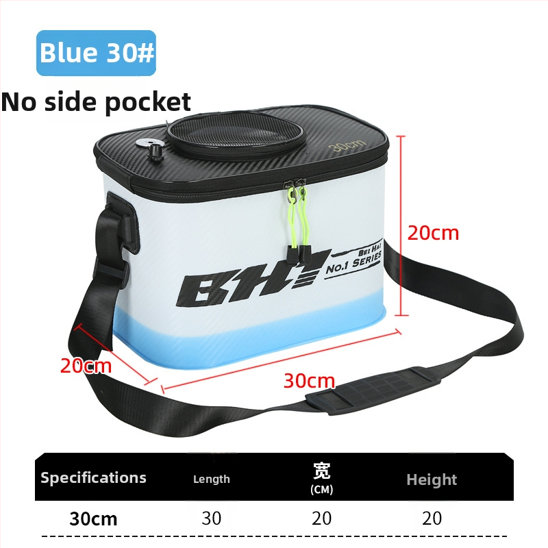 Saliekams EVA kauss dzīviem zivīm, pārnēsājamais zvejas kauss, 410 g, pielāgojams