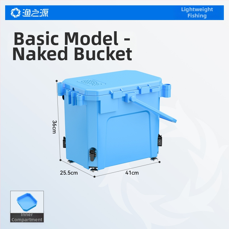 Daudzfunkcionāls izstiepjams zvejas spainis ar sēdvietu, biezināts PET materiāls, 2,6 kg