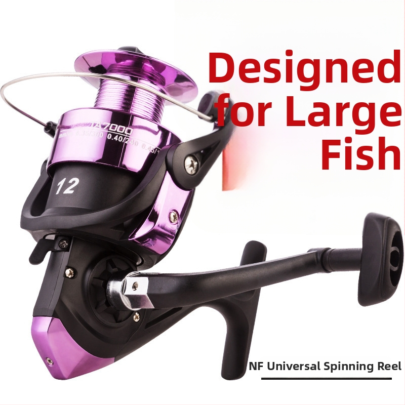 spininga spole ar nerūsējoša tērauda ass un dubultajiem gultņiem jūras makšķerēšanai