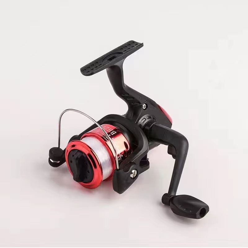 spininga spole ar nerūsējoša tērauda ass un dubultajiem gultņiem jūras makšķerēšanai