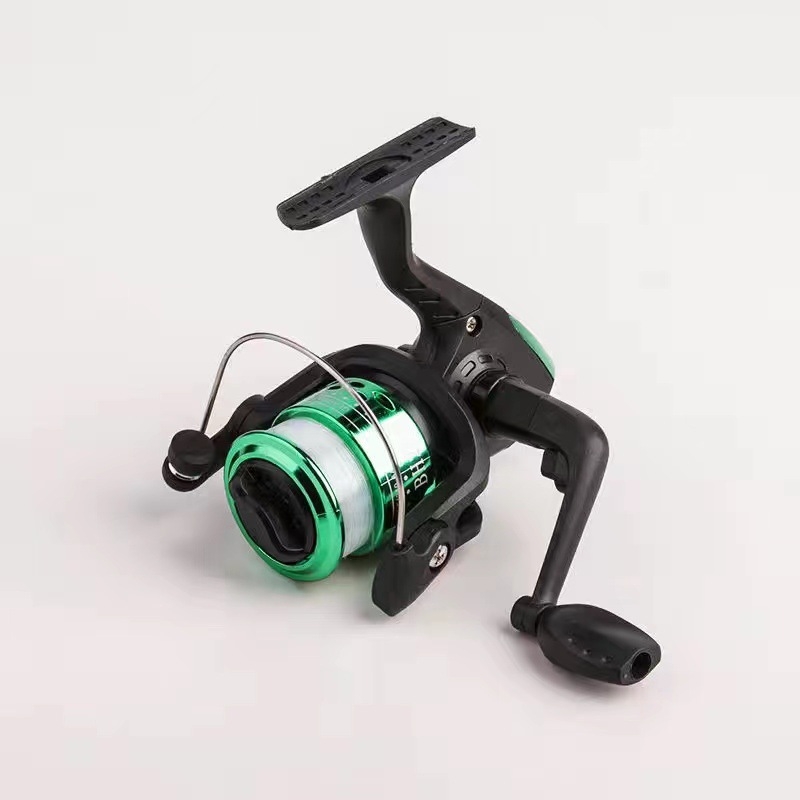 spininga spole ar nerūsējoša tērauda ass un dubultajiem gultņiem jūras makšķerēšanai