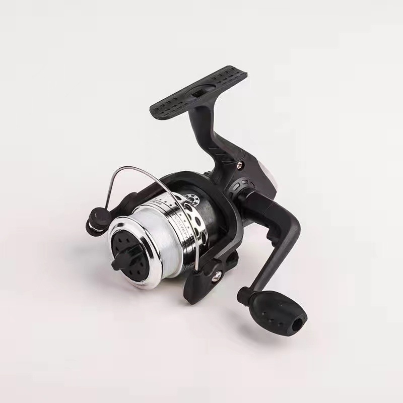 spininga spole ar nerūsējoša tērauda ass un dubultajiem gultņiem jūras makšķerēšanai