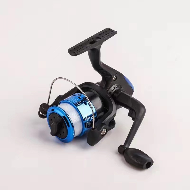 spininga spole ar nerūsējoša tērauda ass un dubultajiem gultņiem jūras makšķerēšanai