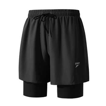 Unisex divslāņu vaļīgi peldkostīmu šorti, poliestera-spandeks maisījums, līdz 30% spandeksa, bokser styling