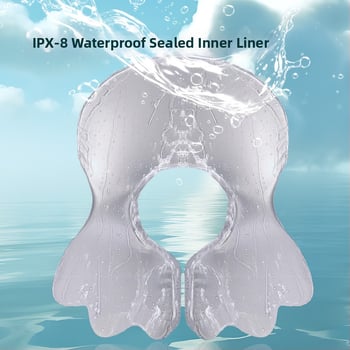 Dječji plivački prsten u obliku patke, dizajn ispod pazuha, bez napuhavanja, brzo suši, Dodjay