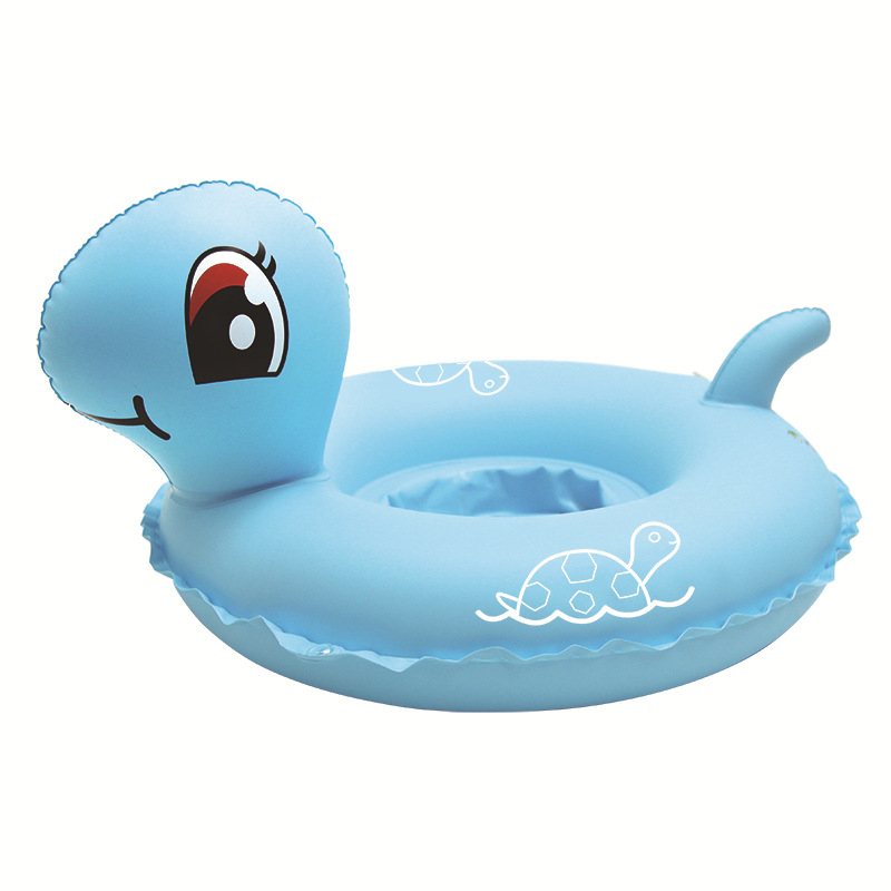 Dječji plivački prsten PVC s karikaturnim uzorkom, podrška ispod pazuha i sjedalo, za djecu 1–5 godina