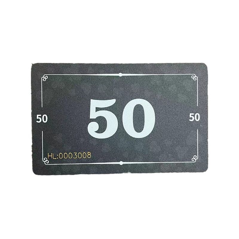 Čipovi za dvorane za šah i karte, plastični, vodootporni i otporni na habanje, prilagodljivi, kartice protiv krivotvorenja