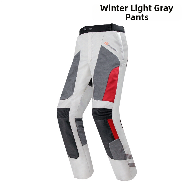 Unisex motociklų važiavimo komplektas – atsparus vandeniui ir šiltas žiemos komplektas, Oxford audinys, dryžuotas raštas, skirtas važiavimui