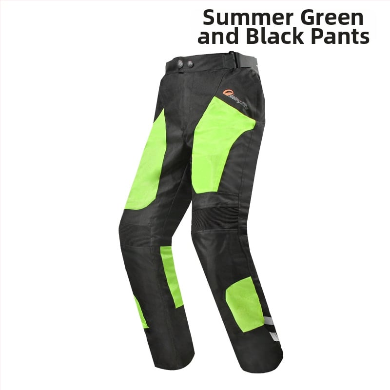 Unisex motociklų važiavimo komplektas – atsparus vandeniui ir šiltas žiemos komplektas, Oxford audinys, dryžuotas raštas, skirtas važiavimui