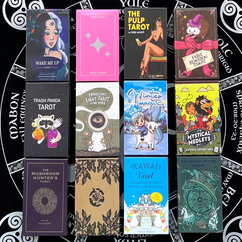 Tarot kartice skup | Materijal: Papir | Karti za društvenu igru | Pakiranje: Kutija | Uzrast: 15–60 godina