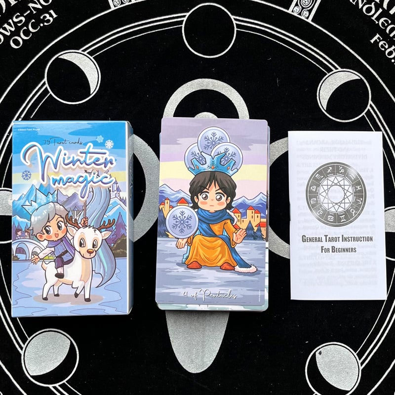 Tarot kartice skup | Materijal: Papir | Karti za društvenu igru | Pakiranje: Kutija | Uzrast: 15–60 godina
