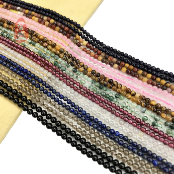 Prirodne kamenje - okrugle perle - rezanje iz sirovog ruda - Junsheng Jewelry - Podrijetlo: Brazilija