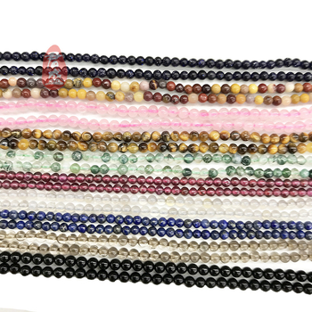 Prirodne kamenje - okrugle perle - rezanje iz sirovog ruda - Junsheng Jewelry - Podrijetlo: Brazilija