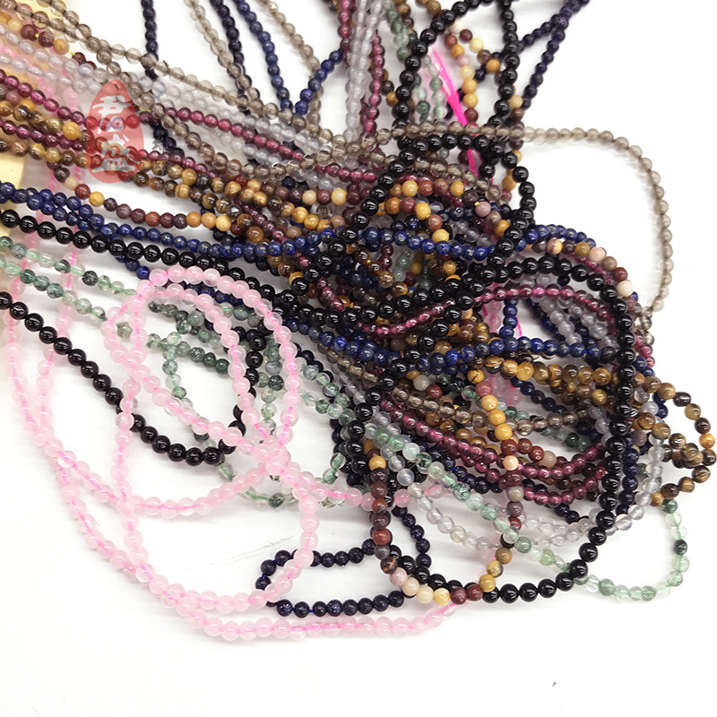 Prirodne kamenje - okrugle perle - rezanje iz sirovog ruda - Junsheng Jewelry - Podrijetlo: Brazilija