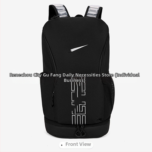 Unisex sportinė kuprinė su oro pagalvių juostomis, atspari dėvėjimui, nugaros apsauga, didelė talpa, lauko sporto veikloms