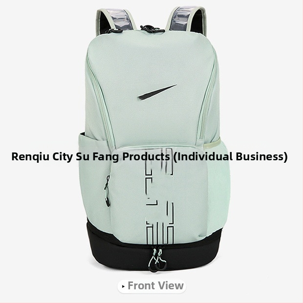 Unisex sportinė kuprinė su oro pagalvių juostomis, atspari dėvėjimui, nugaros apsauga, didelė talpa, lauko sporto veikloms