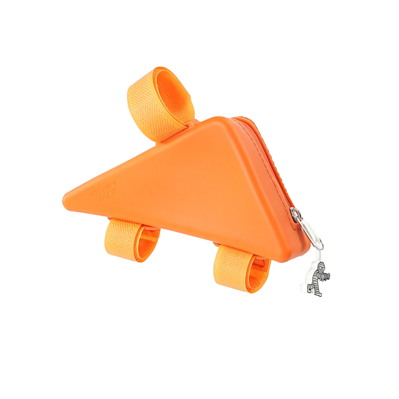 Trokutna biciklistička torba za Brompton okvir – poliesterska, kapacitet oko 500 ml, marka Mummy, model Medium