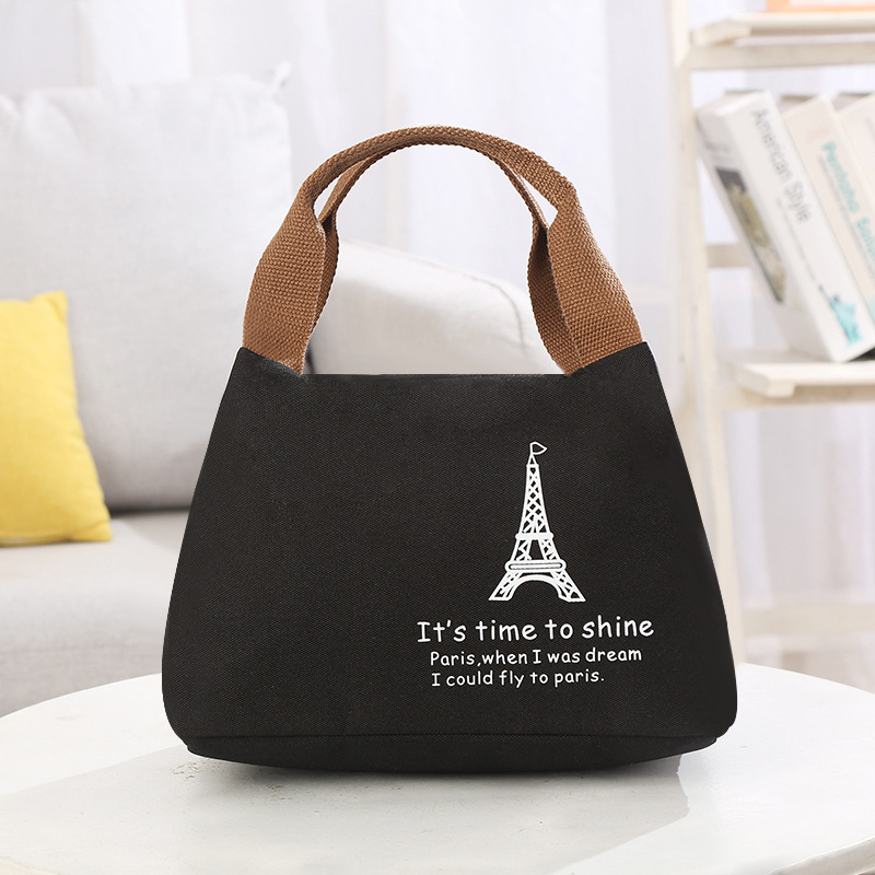 BNRU Korejas stilā termo soma pusdienām, ūdensizturīga, mūsdienīgs minimālisma stils, modelis 006