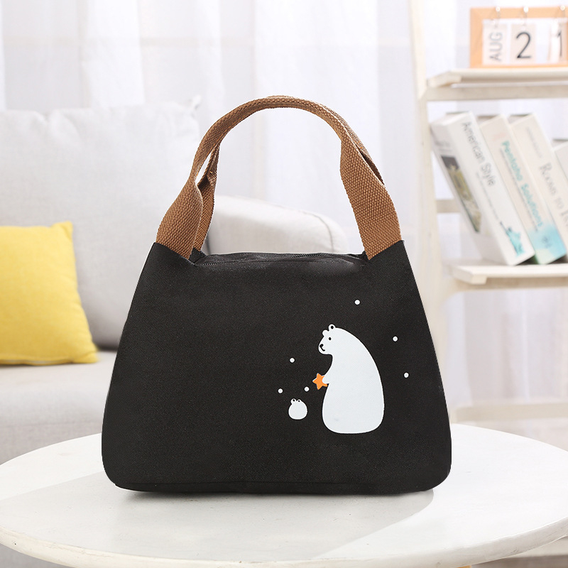 BNRU Korejas stilā termo soma pusdienām, ūdensizturīga, mūsdienīgs minimālisma stils, modelis 006