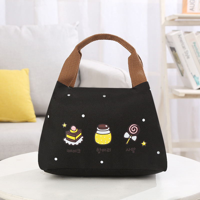 BNRU Korejas stilā termo soma pusdienām, ūdensizturīga, mūsdienīgs minimālisma stils, modelis 006