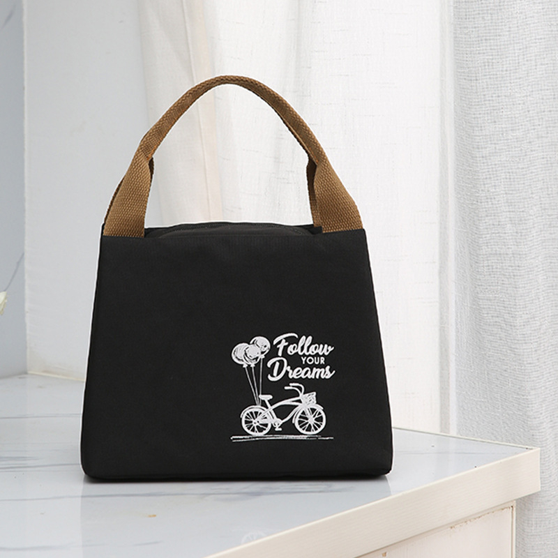 BNRU Korejas stilā termo soma pusdienām, ūdensizturīga, mūsdienīgs minimālisma stils, modelis 006