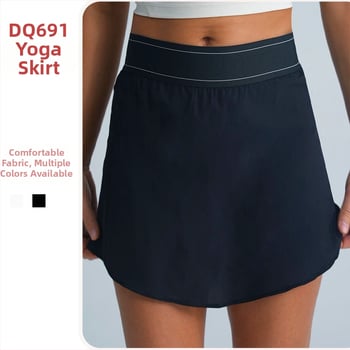 Daugiafunkcinė sportinė suknelė tenisui, jogai ir bėgimui — kvėpuojanti, diskretiškas kirpimas, universalus pasirinkimas tenisui, golfui ir bėgiojimui