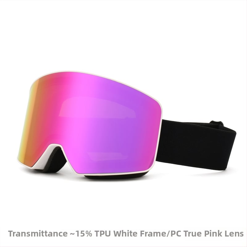 Slēpošanas brilles ar divu slāņu pret aizmigšanu, TPU rāmis, pieaugušajiem, acu aizsardzība