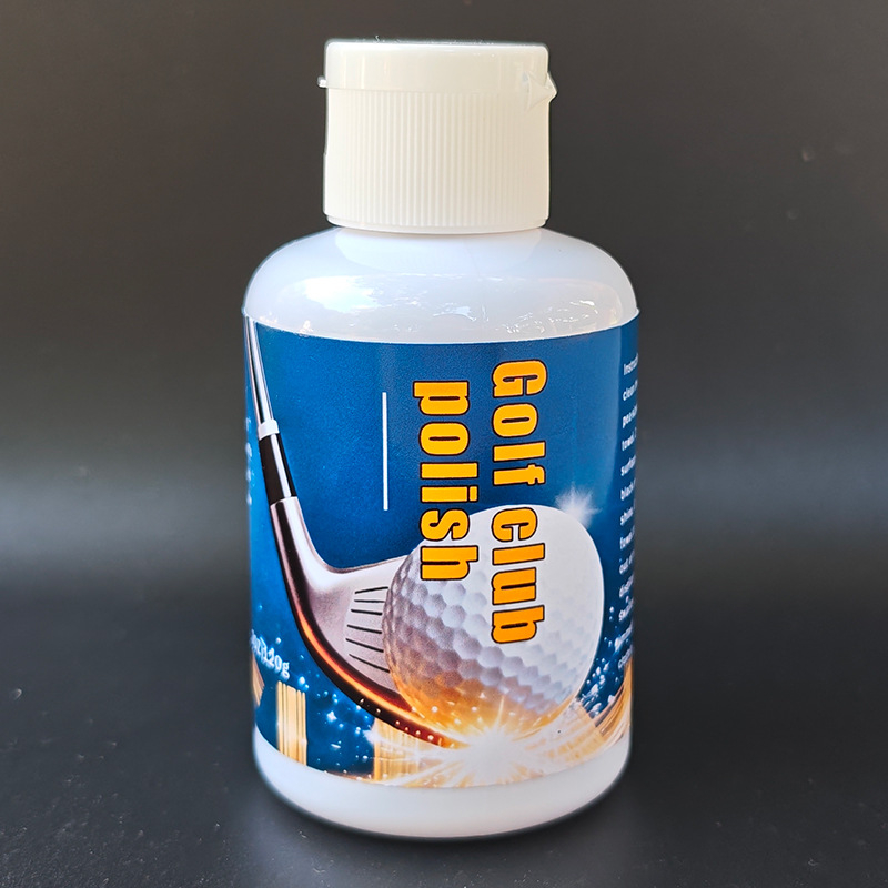 Golfa kluba tīrītājs – virsmas sprejs dzelzs klubu un puttera tīrīšanai; noņem netīrumus, zāli un smiltis; svars 150 g; logotipa drukāšana pieejama; pielāgošana