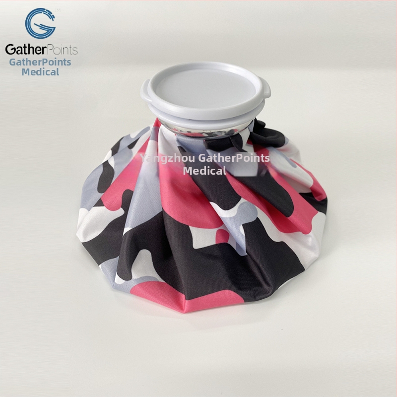 Nešiojamos sporto terapijos šaldymo pakuotė, sulankstoma, greitas aušinimas ir vandens įpurškimas; medžiaga: poliesteris su PVC/TPU danga; tinka sportui ir piknikams