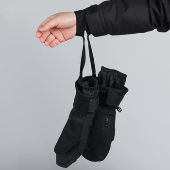 Universālās Kevlar slēpošanas cimdi ar iebūvētu plaukstas locītavas aizsardzību – vienpaneļu iegravēts dizains, poliestera audums