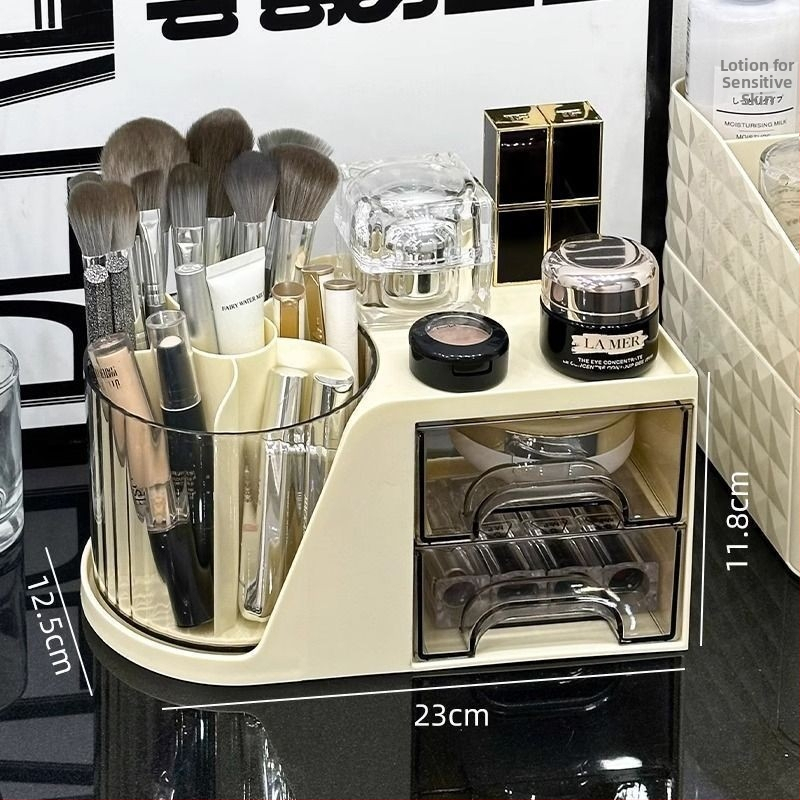 Griezā viss vienā pildspalu turētājs un rakstāmgalda organizētājs, mūsdienīgs minimālisms, liela ietilpība (Materiāli: ABS+PS+PP+HIPS; Pielāgojama; Izdots 2023; Stils: Modernā vienkāršība)