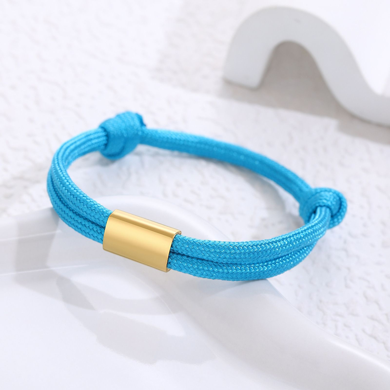 Rozsdamentes acél karkötő, uniszex, geometriai forma, márka Wzysy, lézergravírozás