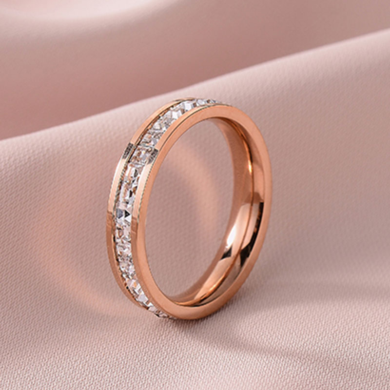 Rotirajući prsten od titan čelika sa vzorom zvjezdane nebeske za žene, ne blijedi, minimalistički dizajn, prsten za kažiprst