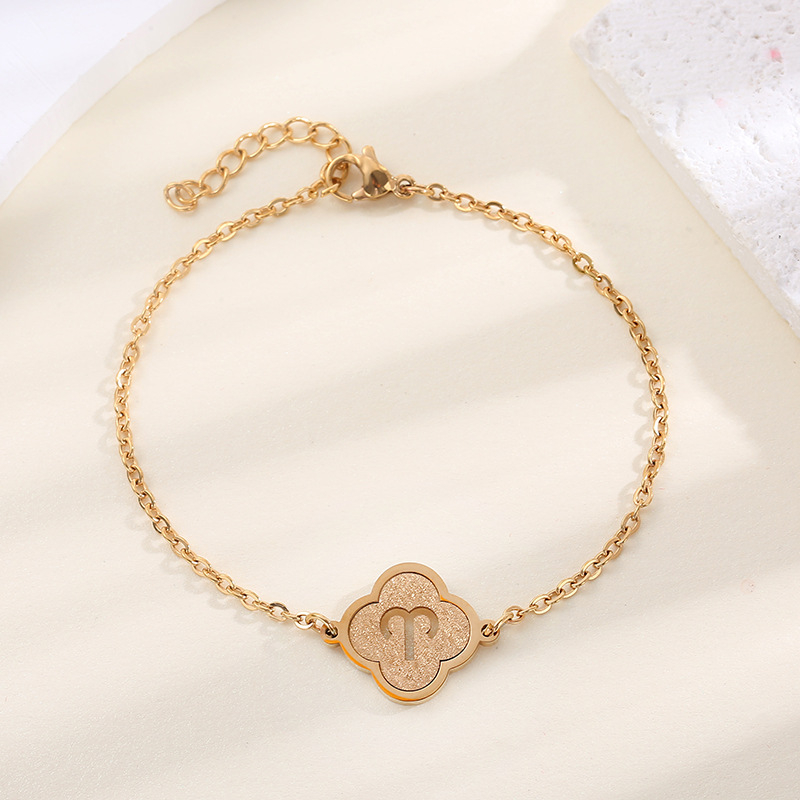 Egyszerű uniszex rozsdamentes acél karkötő konstellációs motívummal és DIY testreszabással, modell Xzsl-003