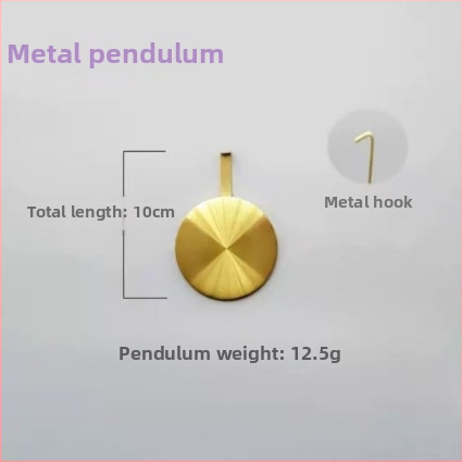 Sienas pulkstenis ar kvarca kustību un pendulu – korpuss un cipats no sveķa, darbināms ar bateriju, piemērots dzīvojamai istabai