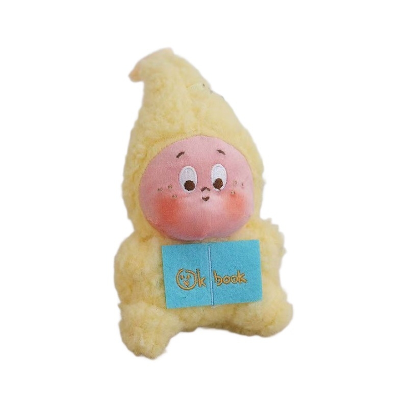 Pliušš täht ripats võtmehoidja, PP puuvillane täidis, peen veluur, 7–14 aastat, kohandatud näidised