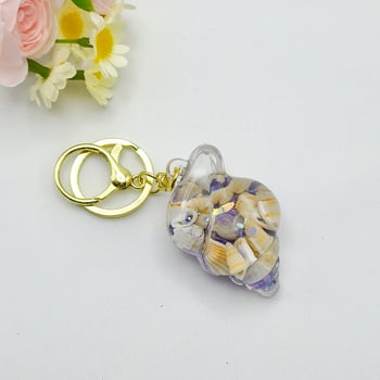 Sea Snail Keychain, akrilas, animacinio stiliaus
