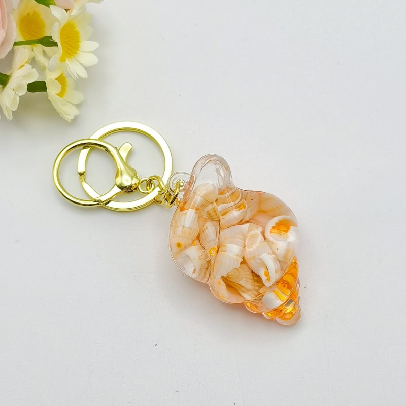 Sea Snail Keychain, akrilas, animacinio stiliaus