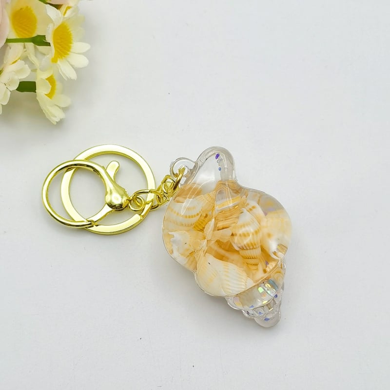 Sea Snail Keychain, akrilas, animacinio stiliaus