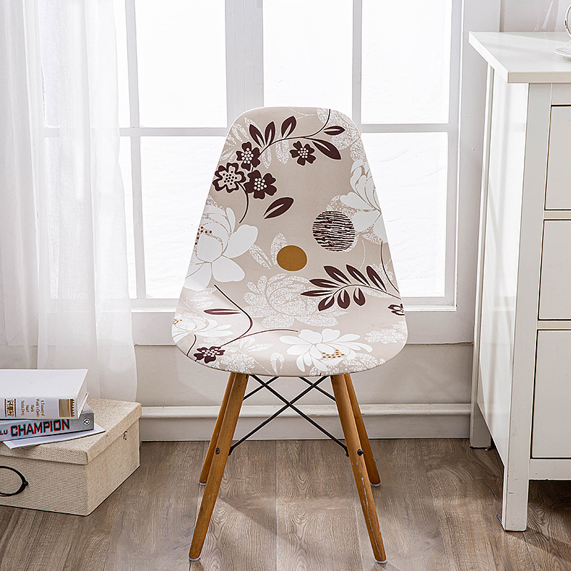 Elastīgā krēsla pārvalka biroja krēslam, poliesteru šķiedra, pastorālais stils, viesnīcas dizains