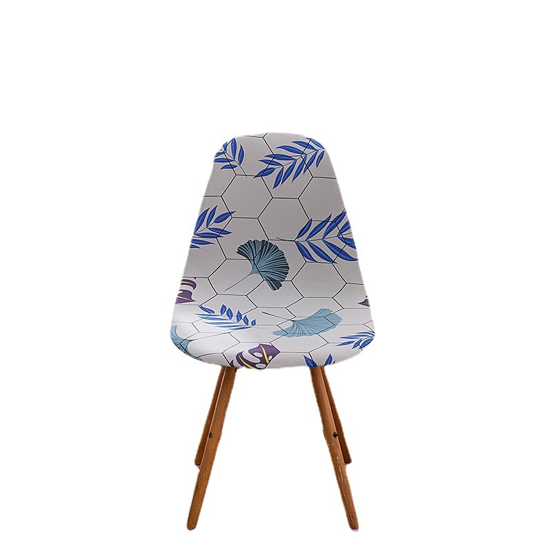 Elastīgā krēsla pārvalka biroja krēslam, poliesteru šķiedra, pastorālais stils, viesnīcas dizains