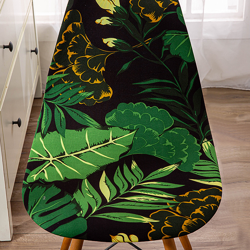 Elastīgā krēsla pārvalka biroja krēslam, poliesteru šķiedra, pastorālais stils, viesnīcas dizains