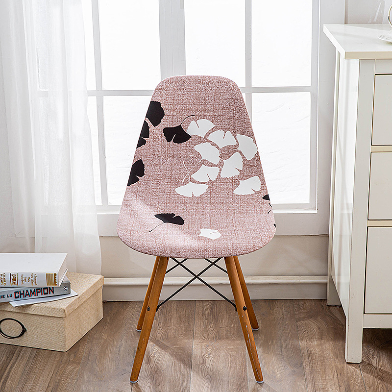 Elastīgā krēsla pārvalka biroja krēslam, poliesteru šķiedra, pastorālais stils, viesnīcas dizains